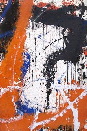 Untitled 1964 Norman Bluhm Oil on Canvas 