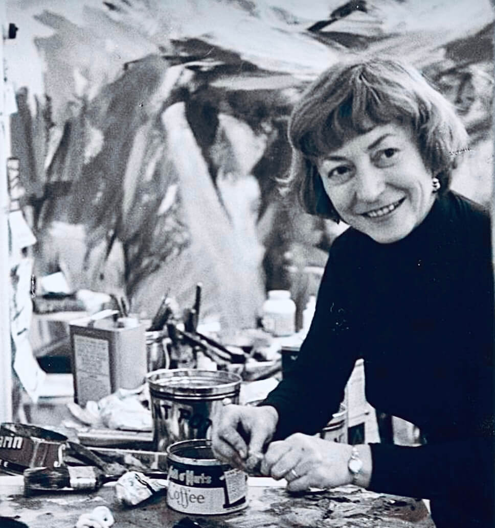 Elaine de Kooning Studio Photo