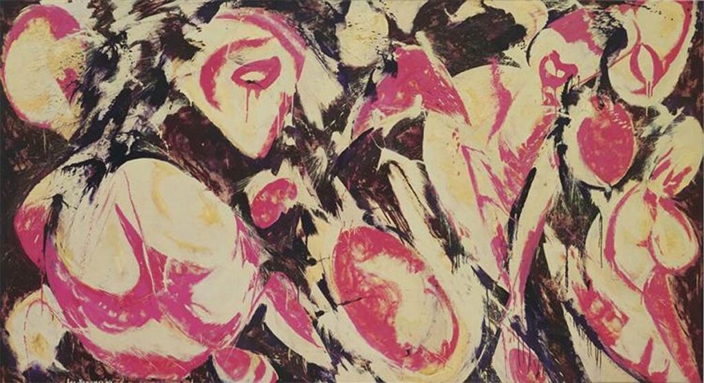 Gaea 1966 By Lee Krasner