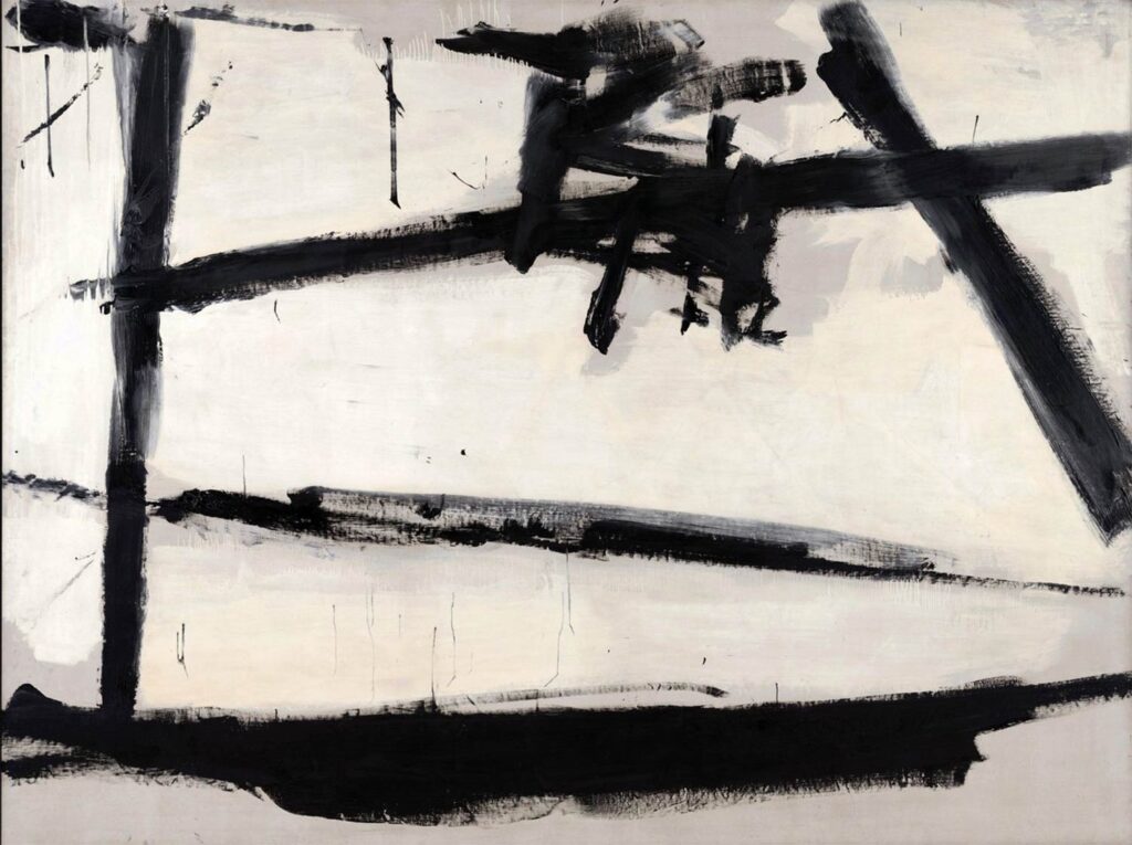 Painting Number 2 by 1954 Franz Kline